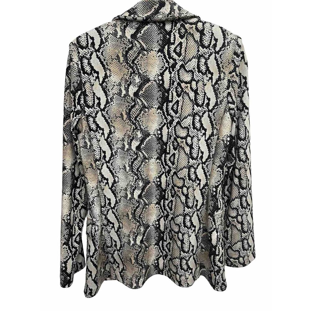 Joseph Ribkoff Women's Jacket cardigan Multicolor animal print Size 4 A000646 - Picture 5 of 9